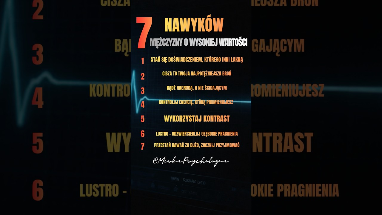 7 Nawyk&oacute;w, kt&oacute;re budują autorytet w ciszy 🗿