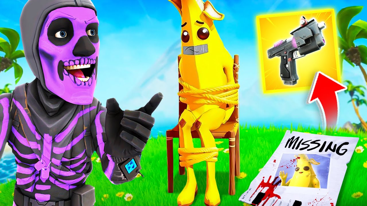 ZAGINIONY BANANEK challenge w Fortnite