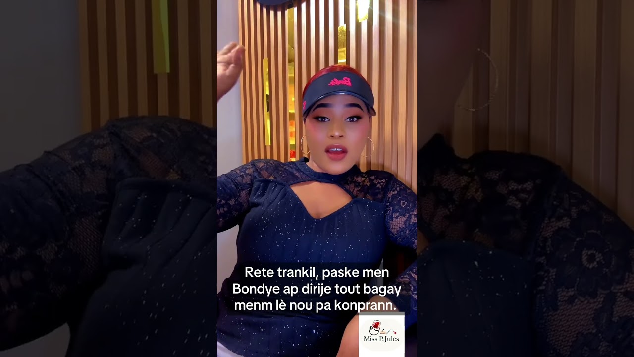 Rete trankil, paske men Bondye ap dirije tout bagay menm lè nou pa konprann.
