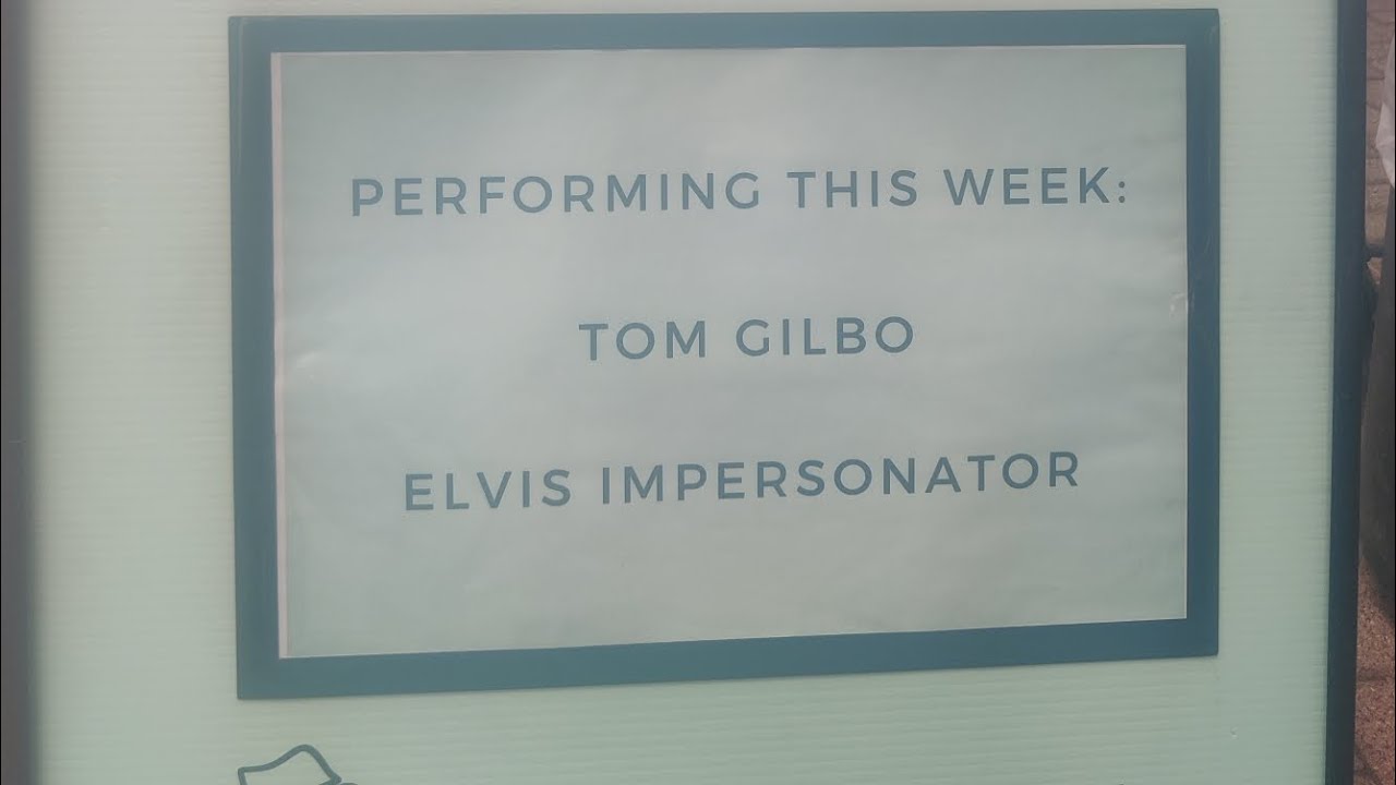 Tom Gilbo (Elvis impersonator)  at Clinton Square Farmer's Market 6/11/24