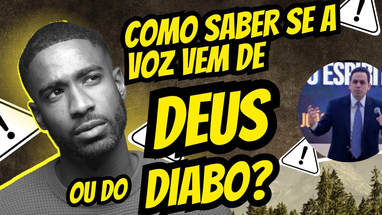 COMO SABER SE É DE DEUS OU DO DIABO❓| Pastor Assuéro Benjamim 