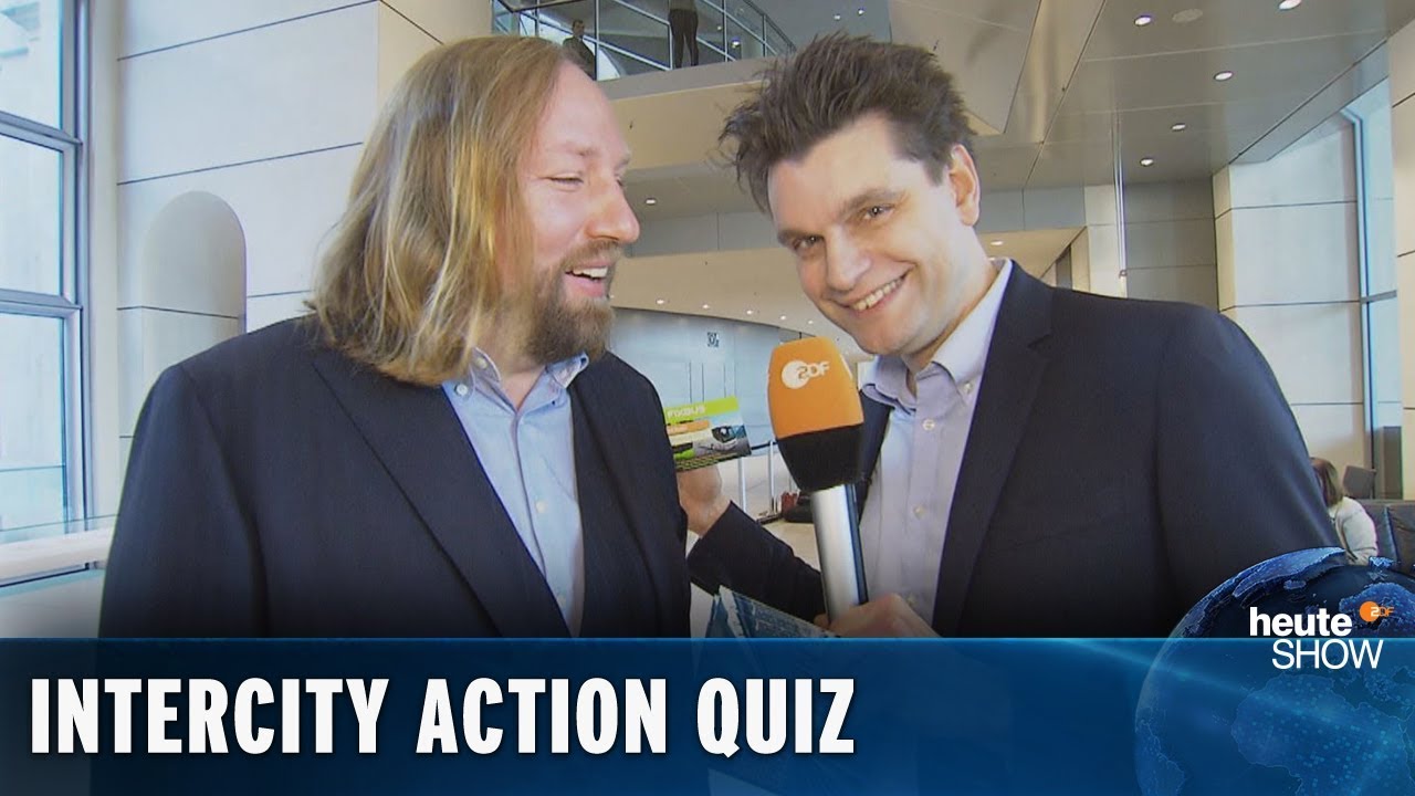 Bahn-Quiz: Lutz van der Horst im Bundestag | heute-show vom 30.11.2018