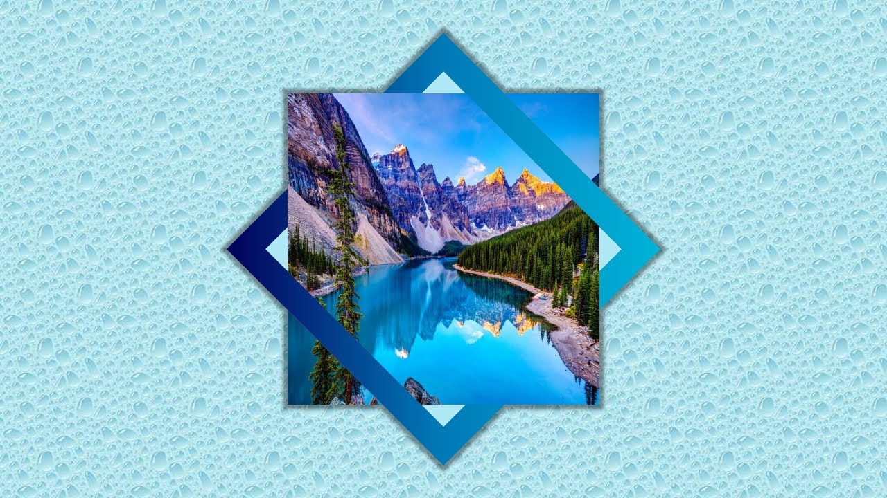 شرح طريقة تصميم صورة بإطار احترافي باستعمال بوربوينت powerpoint