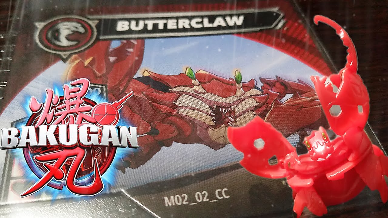 Bakugan G3 || BUTTERCLAW || Review & Rolling Guide || NEW Channel Mascot