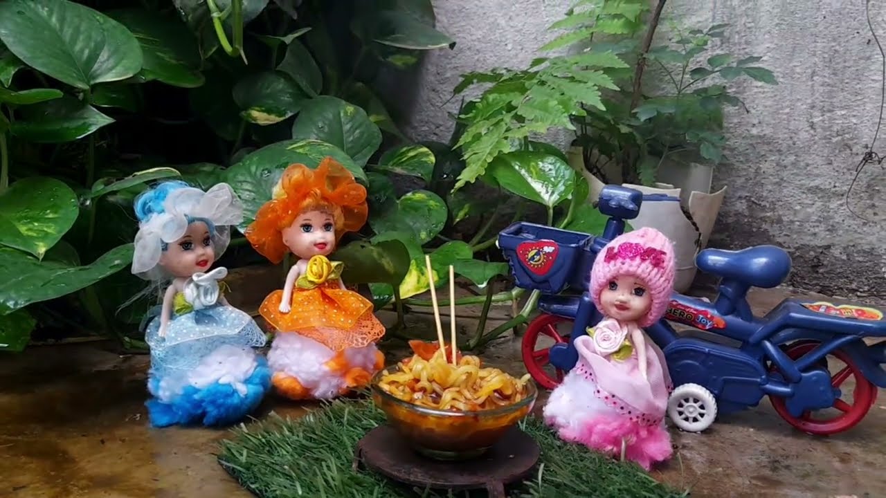 Miniature cooking Noodles | tiny kitchen recipe | mini food magic | 