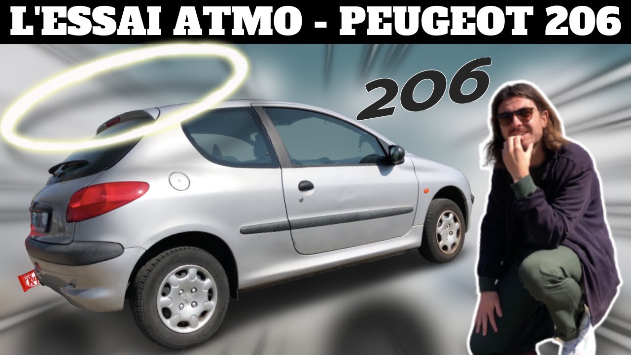 ESSAI - PEUGEOT 206 1.4L 75CH MERGUEZ ÉDITION, LA VOITURE IDÉALE POUR LES JEUNES (MAIS PAS QUE)
