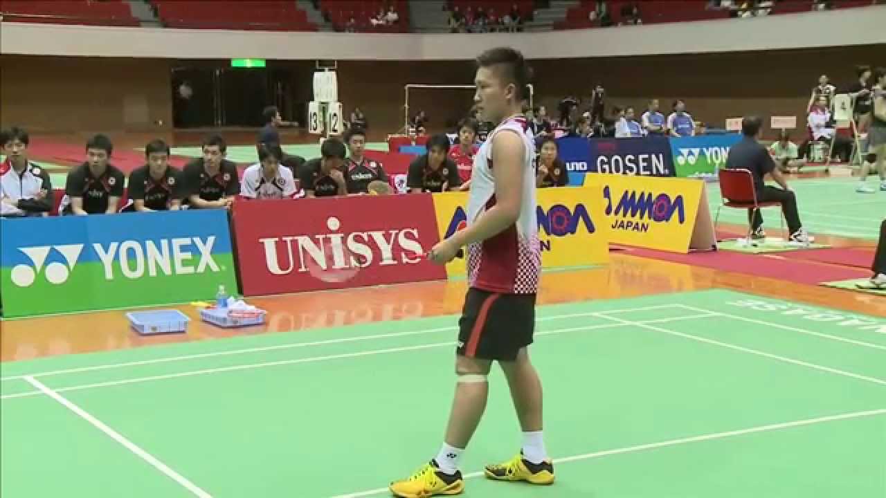 桃田賢斗 vs 坂井一将　全日本実業団2014