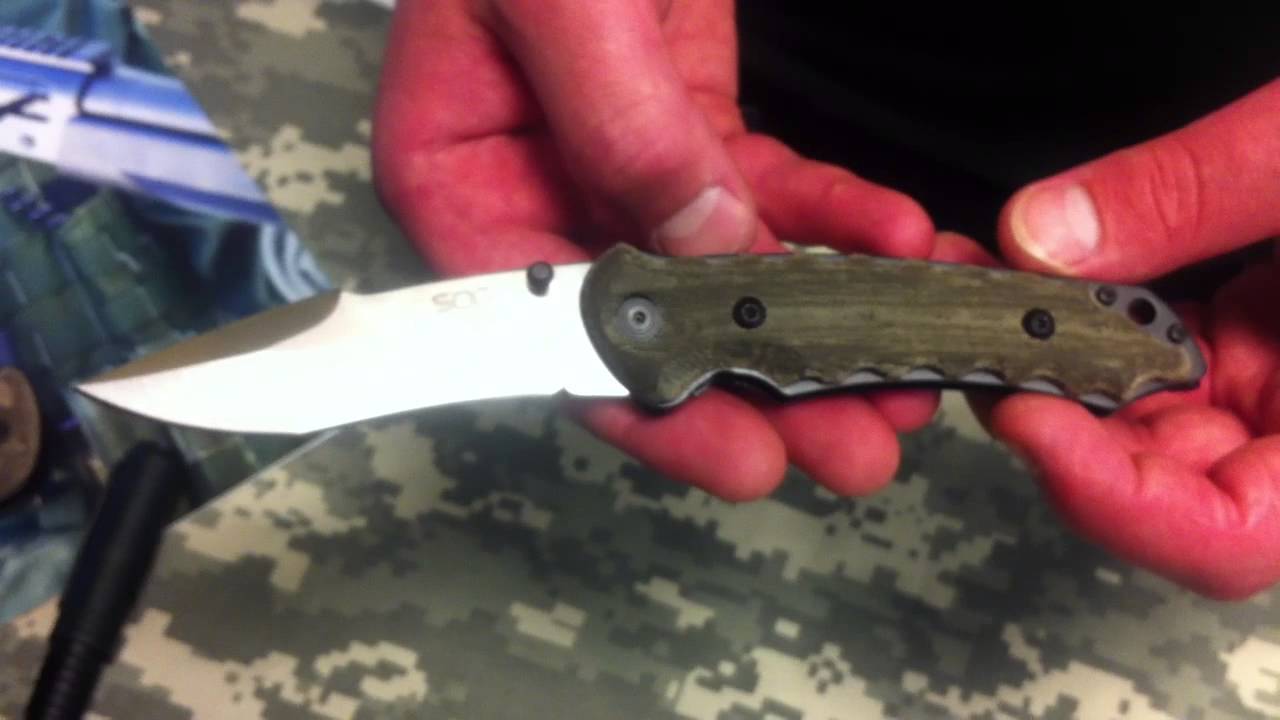 Обзор ножа SOG Kiku AUS-8 (SG_KU1001 и SG_KU1012)