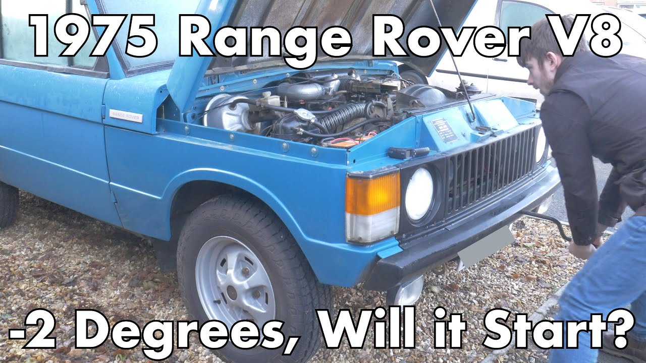 Hand Starting V8 Range Rover at -2 Degrees, Will it Run?