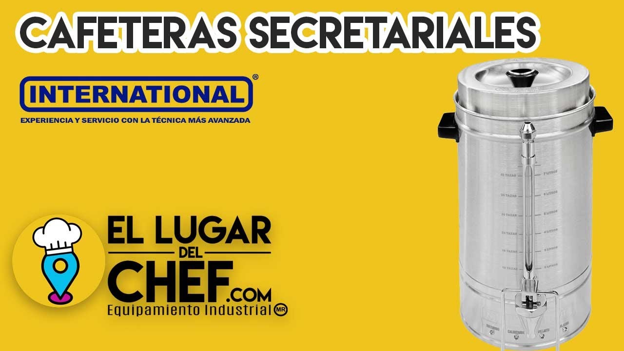 Cafetera Secretarial International - El Lugar del Chef.com