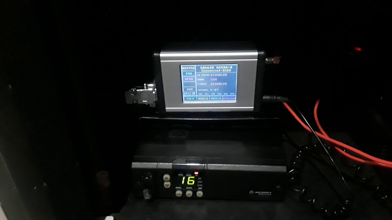 Micro node for echolink and Irlp working with gm300