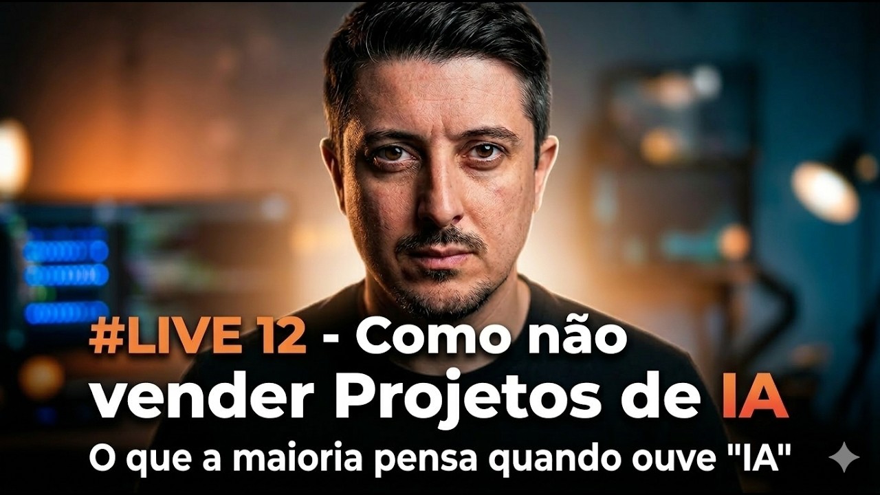 #LIVE 12 - Como não vender Projetos de IA
