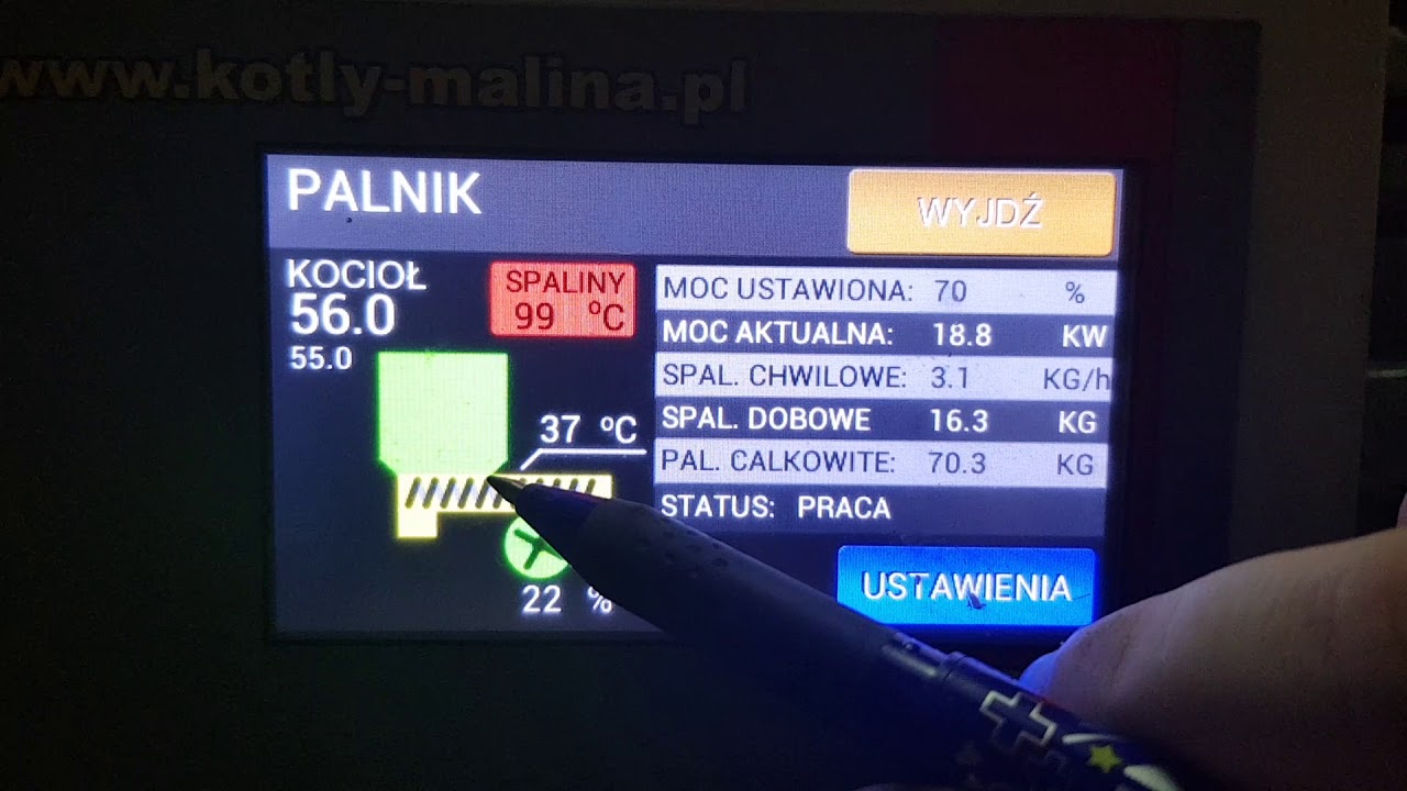 Sterownik SKZP-02 Test praca w PID & INTERWAŁ