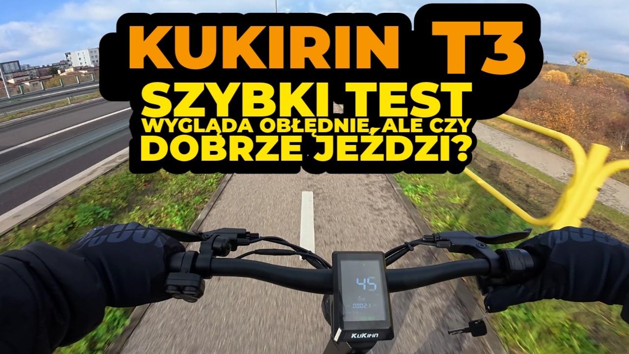 Szczery test KuKirin T3: Wygląda obłędnie, ale czy dobrze jeździ?