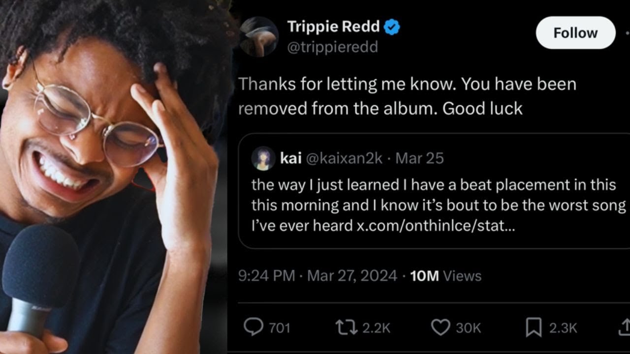 This Trippie Redd Twitter Thread Is CRINGE