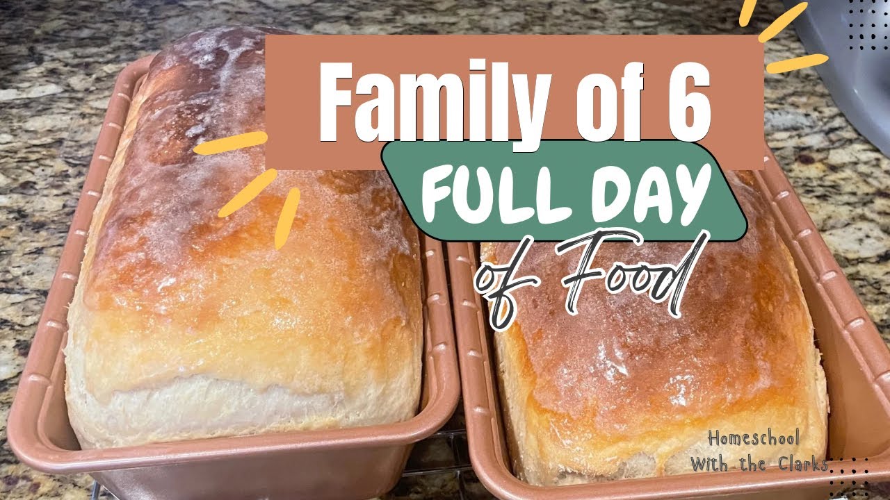 Full Day of Food! | Stay at Home Mom of Four