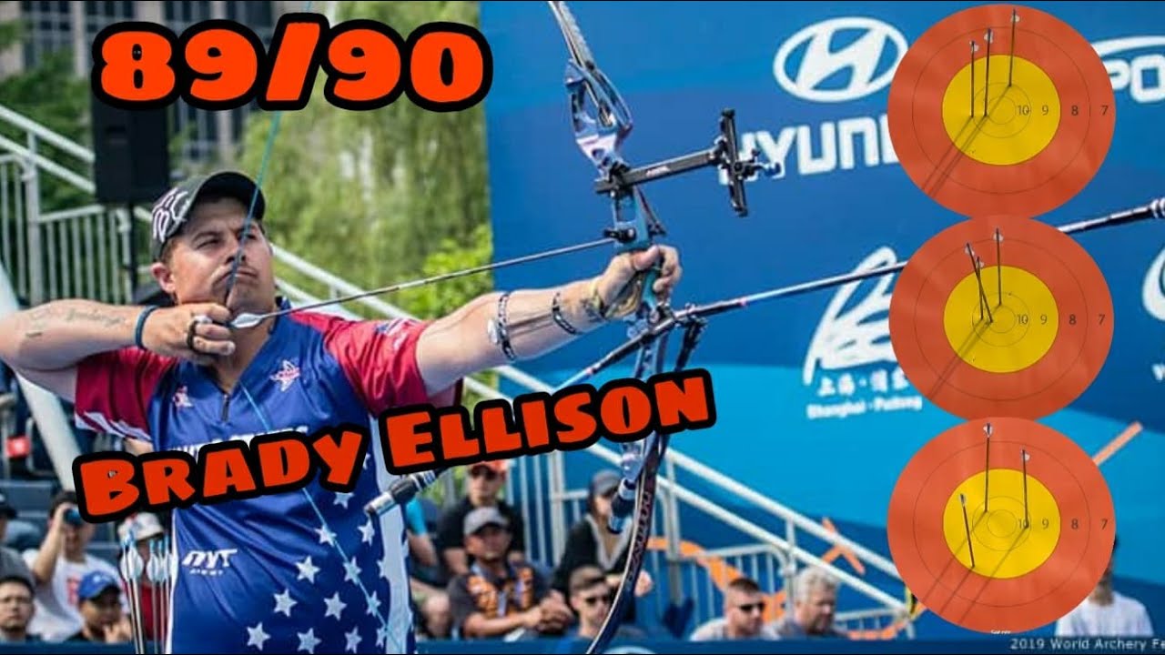 Brady Ellison Shooting 89/90 at Shangai 2019