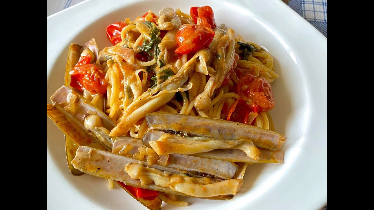 SPAGHETTI Cannolicchi ai Pomodori freschi  basilico ricetta di kwan
