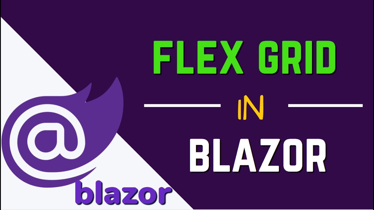 How to use FlexGrid in Blazor