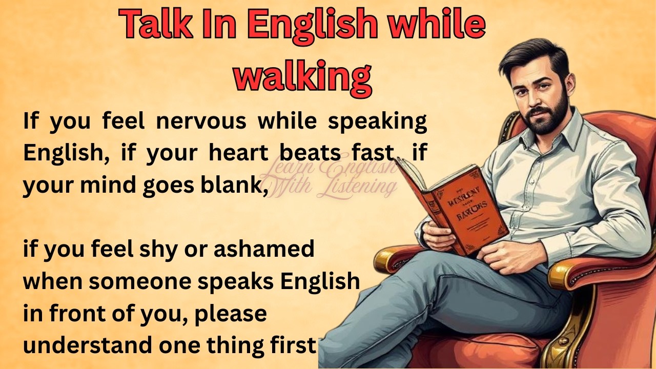 Talk In English while walking || Graded Reader || Improve Your English || Listen And Practice