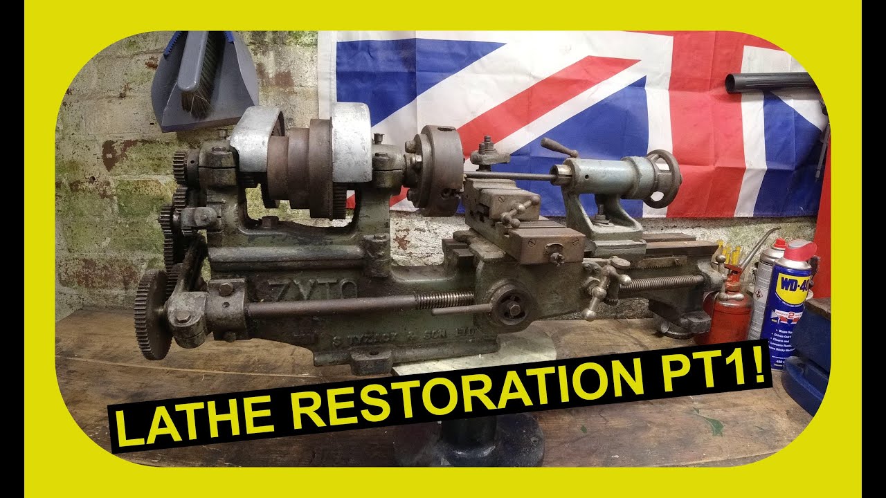 How to restore a lathe TYZACK ZYTO LATHE PART 1