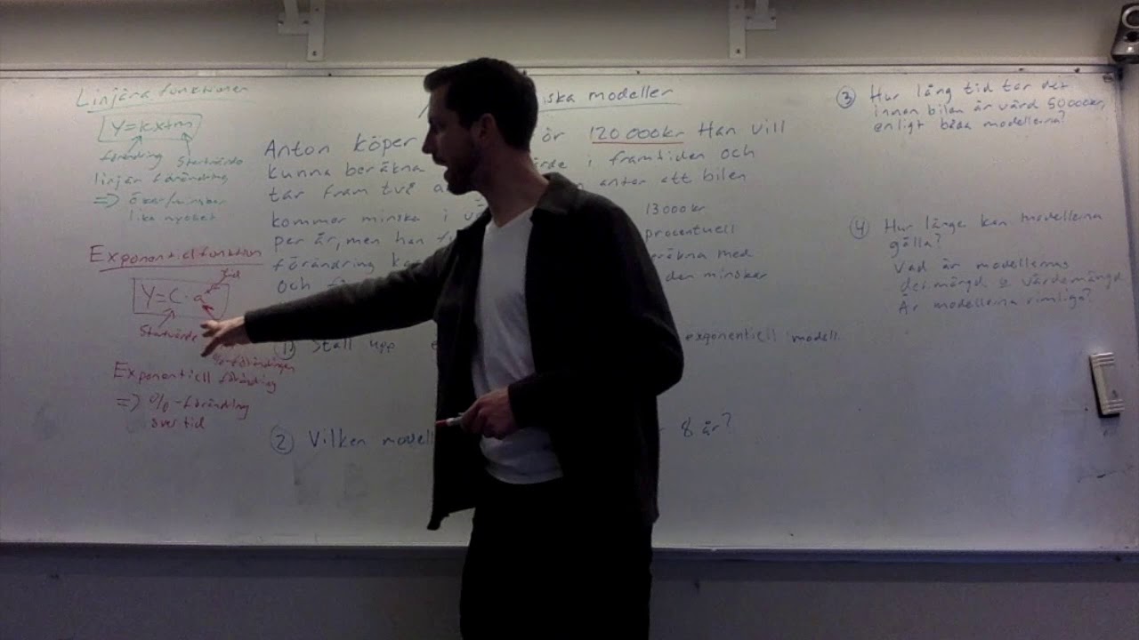 Genomg&aring;ng matematiska modeller ma1b