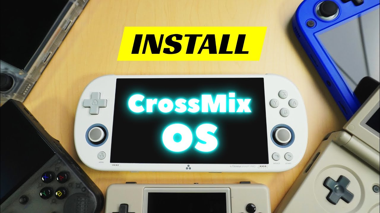 Как установить CrossMix OS!!