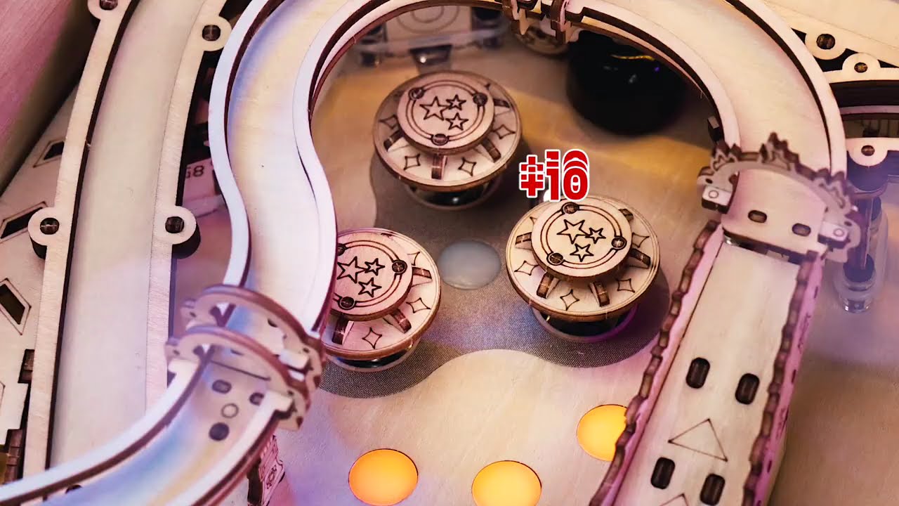 3D Flipperautomat aus Holz &ndash; Baue Deine eigene Pinball-Maschine mit Werkzeug | MagicHolz