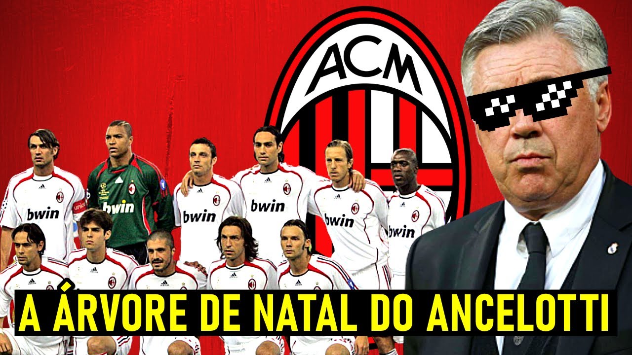 MILAN 2006/07 | Os Segredos Do Sistema 4 3 2 1 De Carlo Ancelotti