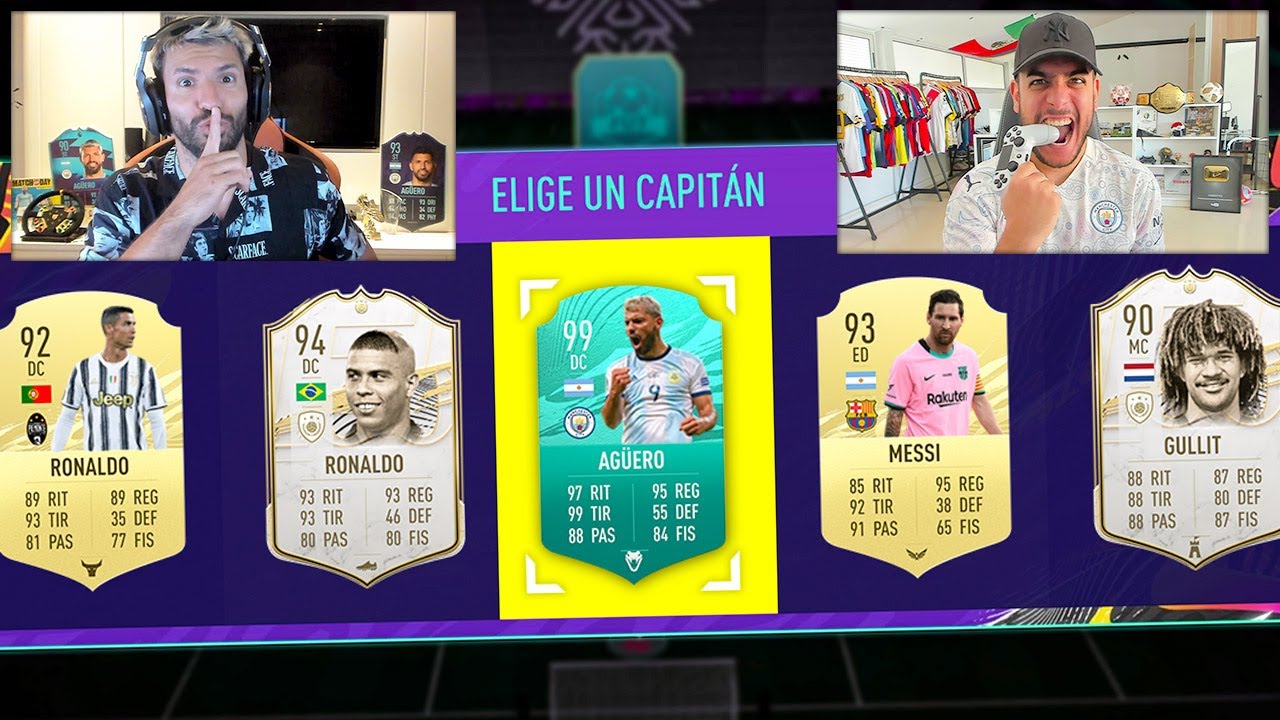 KUN AG&Uuml;ERO vs ROBERT PG &iquest;Qui&eacute;n Ganar&aacute;? FUT DRAFT FIFA 21