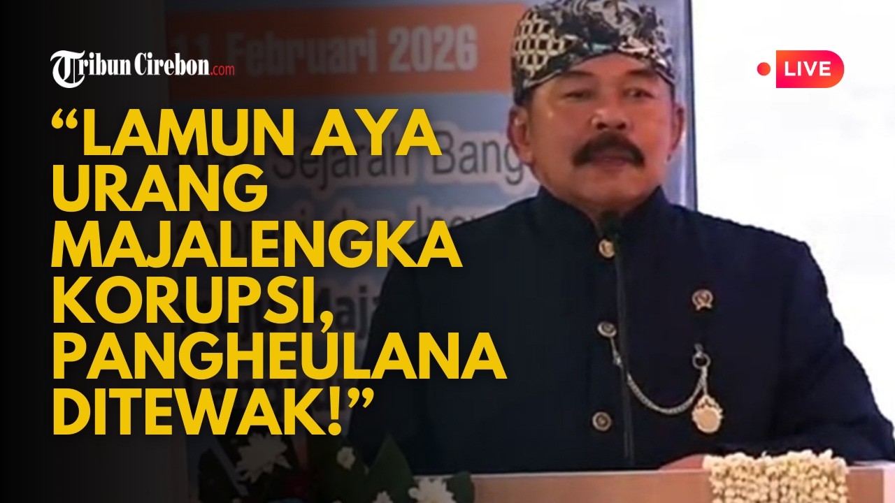 Jaksa Agung di Hari Jadi Majalengka: Jika Ada Orang Majalengka Korupsi, Saya Tangkap Pertama Kali!