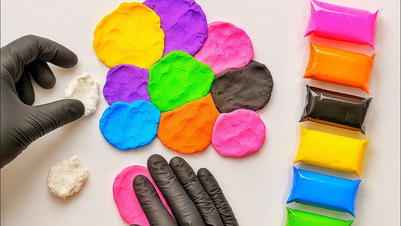 SOBI VIBE — Real Touch of Color | Cinematic Clay Art Experience😍💜🧡💛❤️🩷