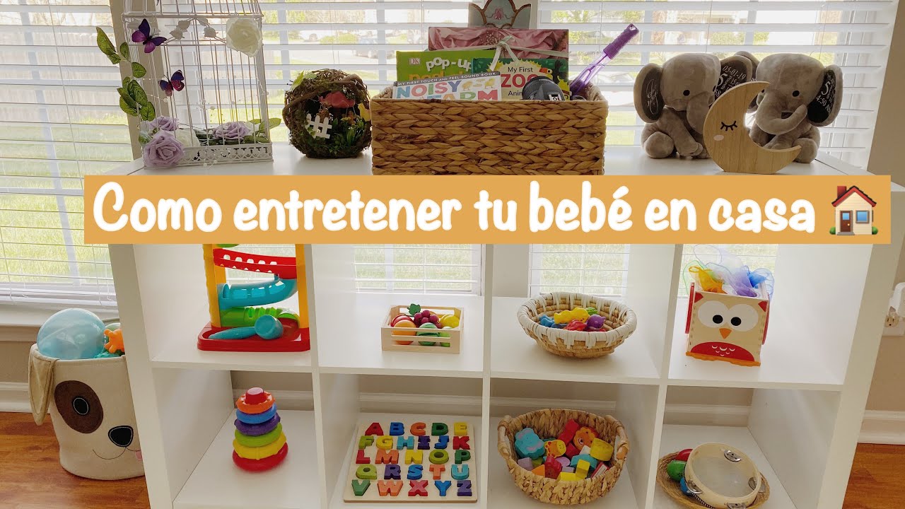 COMO ENTRETENER MI BEBÉ EN CASA?? || les muestro todos sus juguetes y actividades para hacer en casa