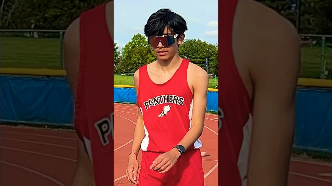 1600m in 4:38 by 8th grader, school record