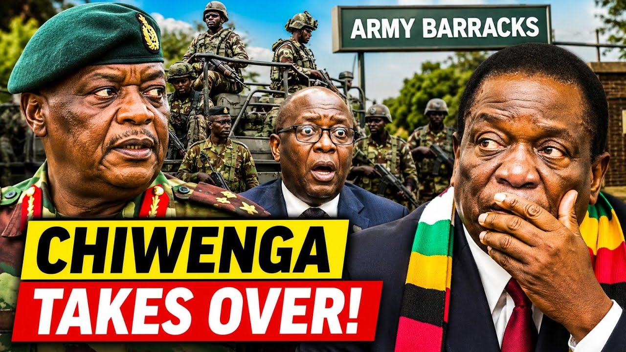 BREAKING‼️ Chiwenga Takes Over Army Barracks After Leaked Audio Exposes Mnangagwa&rsquo;s Shocking Plan