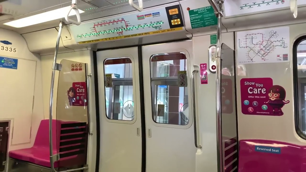 C751B Kawasaki Nippon Sharyo Set 335/336 EW33 Tuas Link to EW31 Tuas Crescent