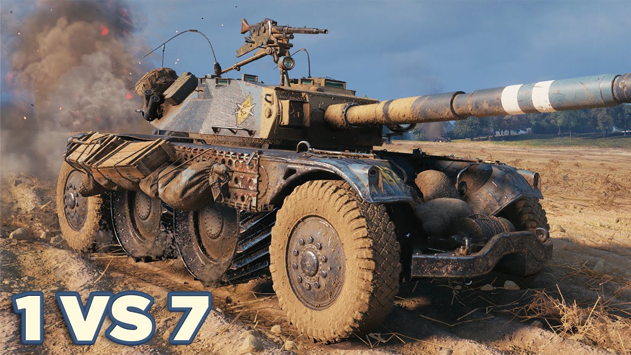 Panhard EBR 105 &bull; ЮРКИЙ ИСТРЕБИТЕЛЬ &bull; World of Tanks