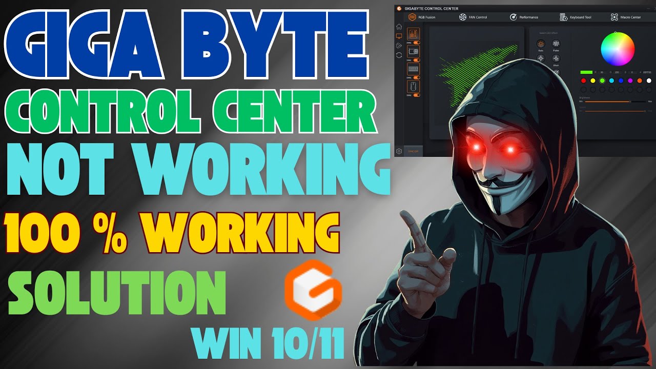 Как исправить неработающий Центр управления Gigabyte [Решено]