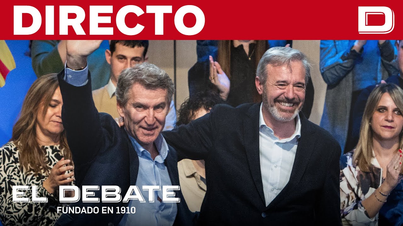 DIRECTO | Feijoo y Azcón intervienen en un mitin en Huesca