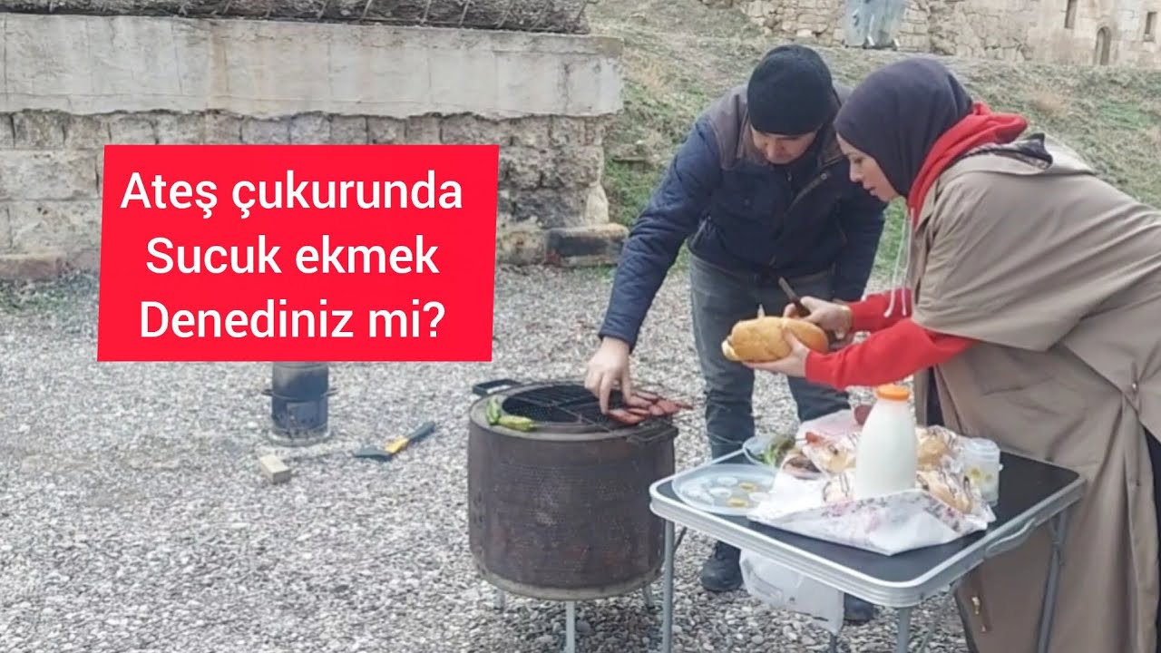 Ateş çukurunda sucuk denediniz mi? #sucukekmek #ateşcukuru #kamp #karavan #sponsor #youtbe #keşfet 