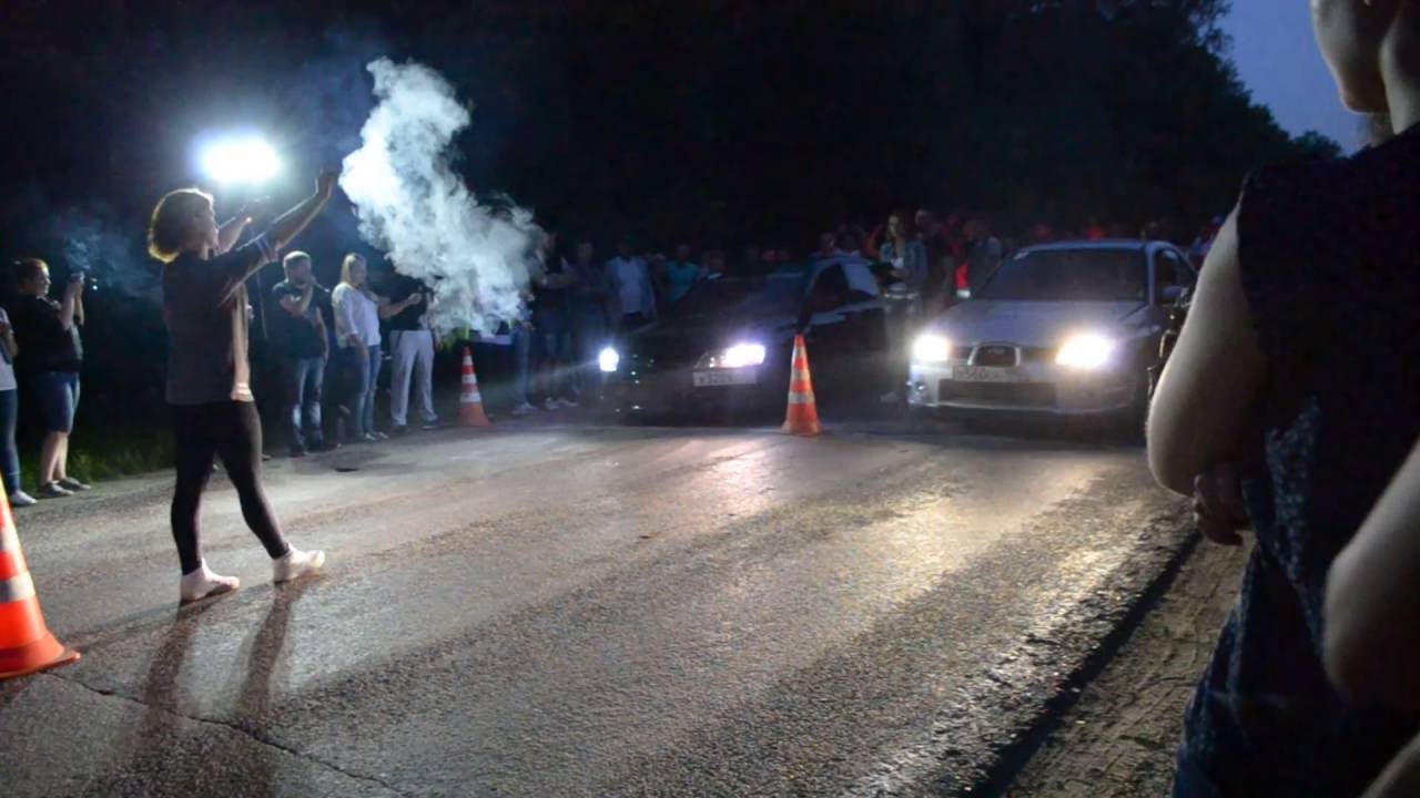 DM 2016 Первый этап - Mitsubishi Lancer EVO vs Subaru Impreza WRX STI