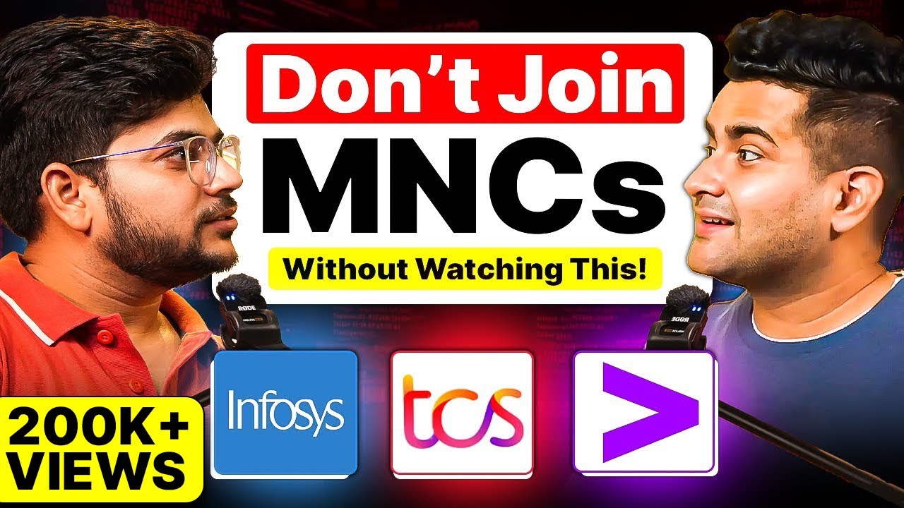 FRESHERS Must Know THIS Before Joining Infosys, TCS, Accenture | Shocking MNC Truth