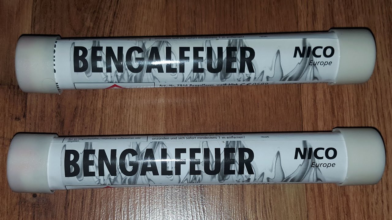 Nico Bengalfeuer weiß-blink
