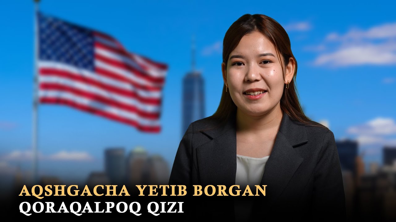 Amerikaga borgan qoraqalpoq qizi – Alfiya Amangeldiyeva
