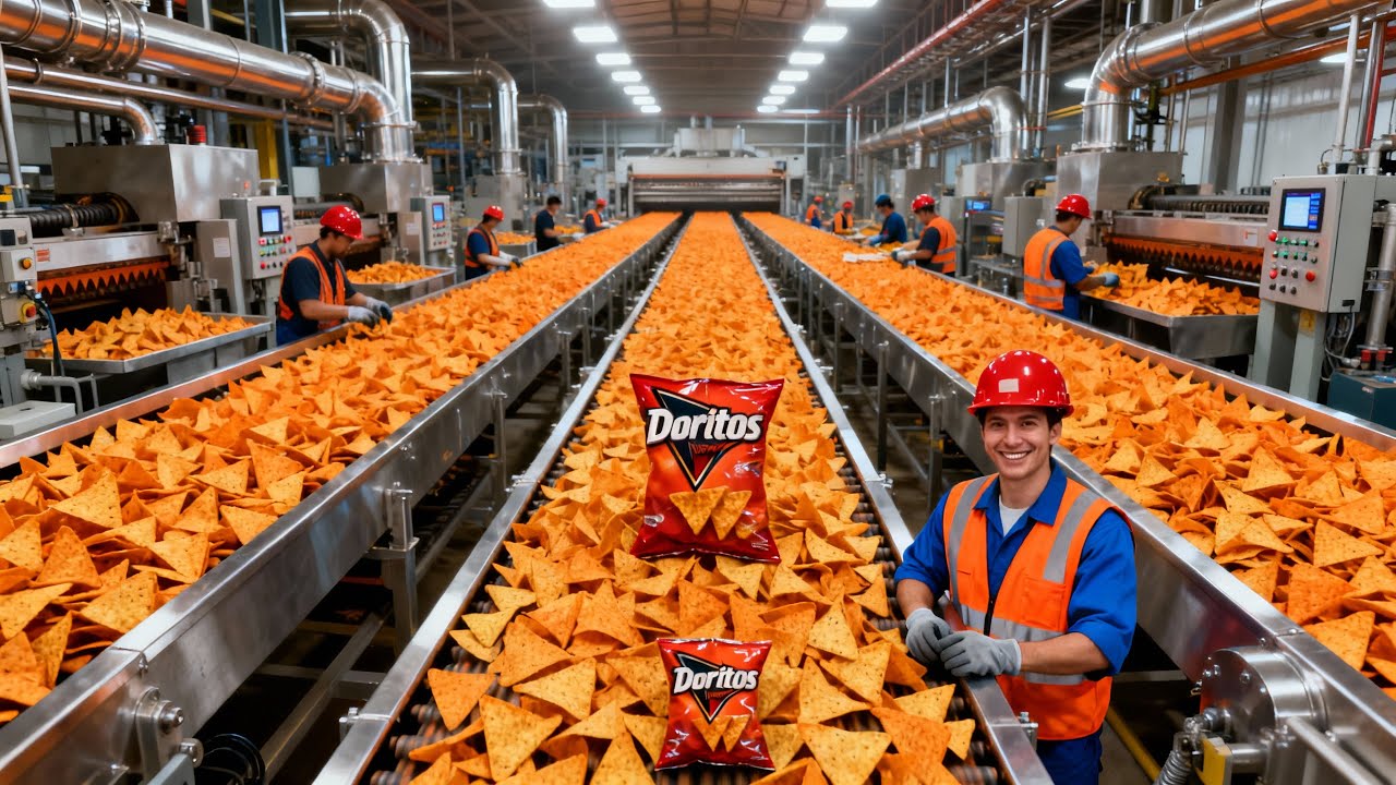 Inside the Modern Doritos Factory | How Millions of Cheese Chips Are Made Every Day (Full Process)