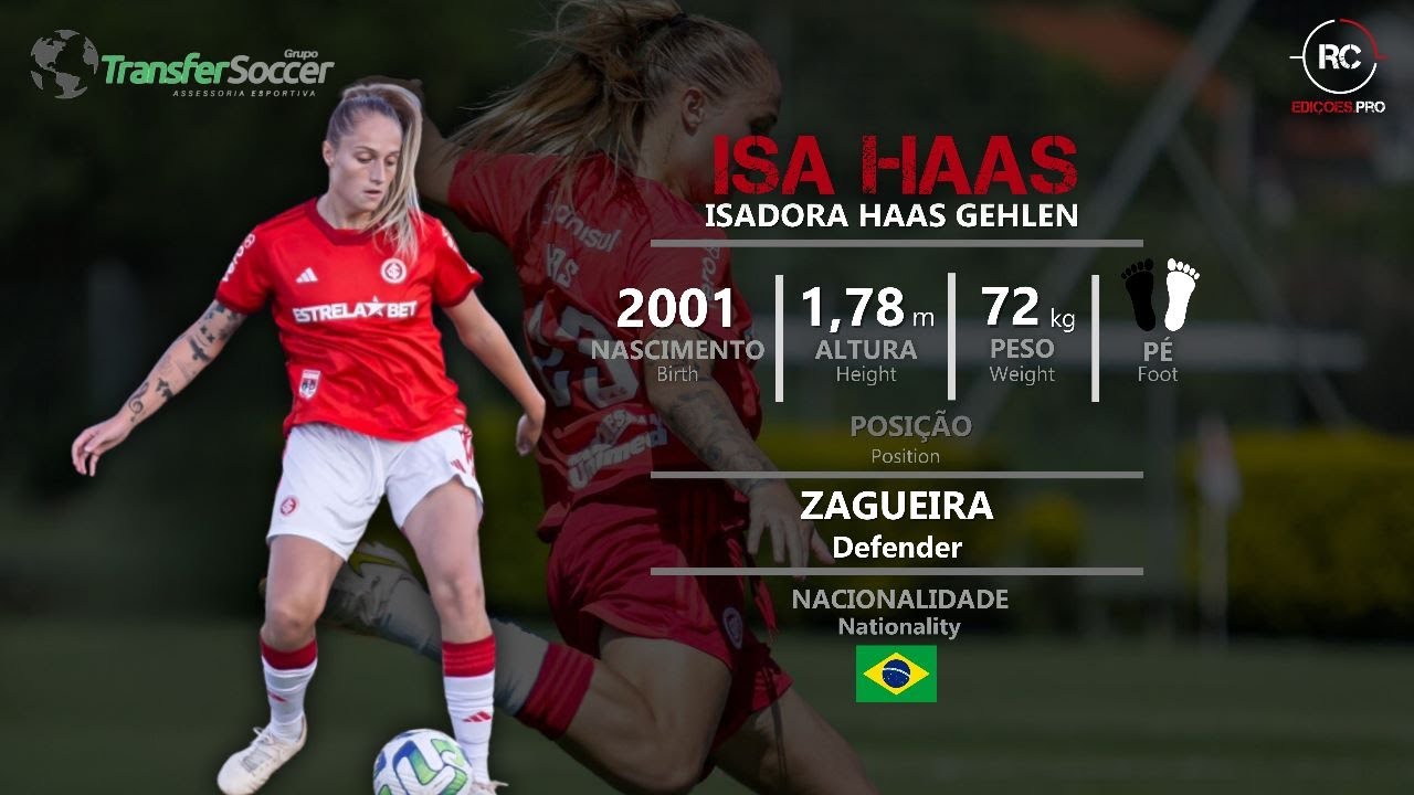 Isa Haas - Zagueira (Defender) - 2023