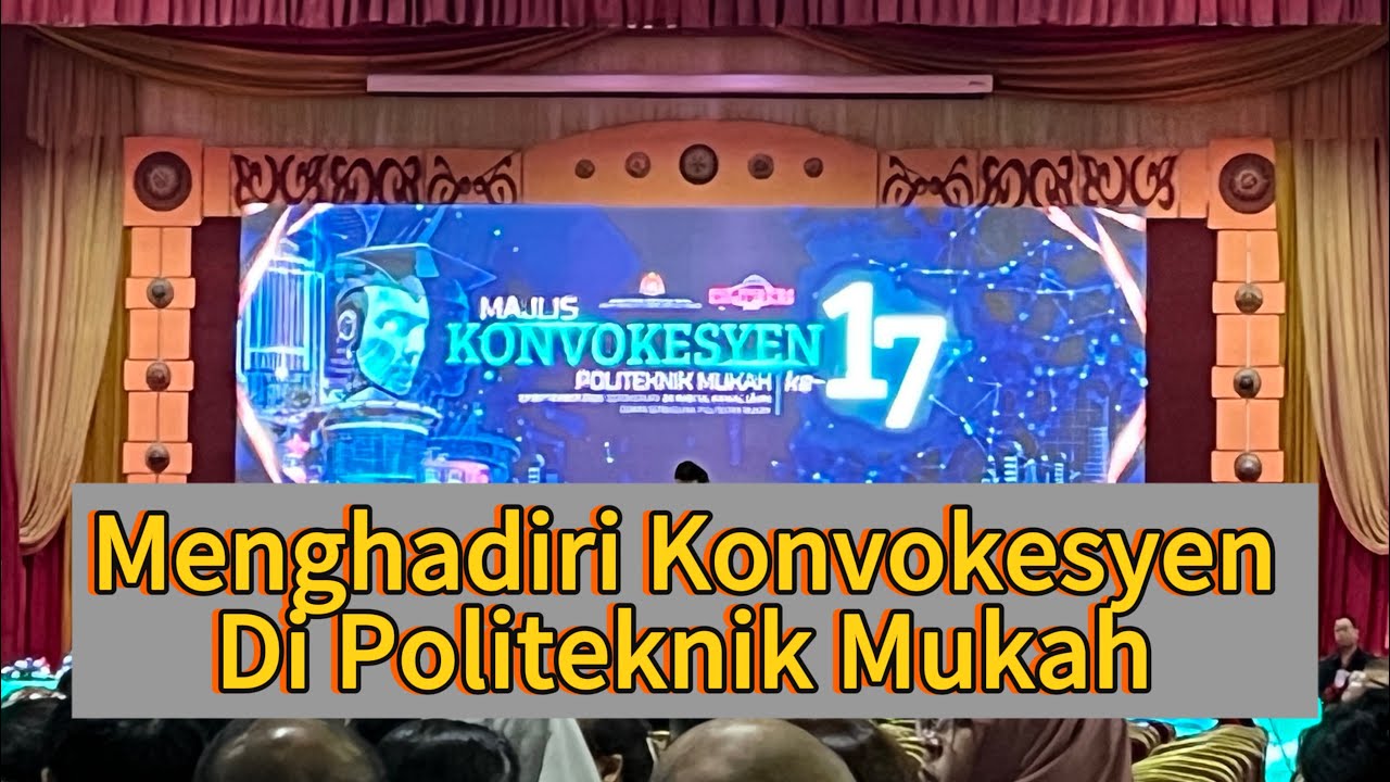 Menghadiri Konvokesyen Di Politeknik Mukah @Tahniah Tasha 