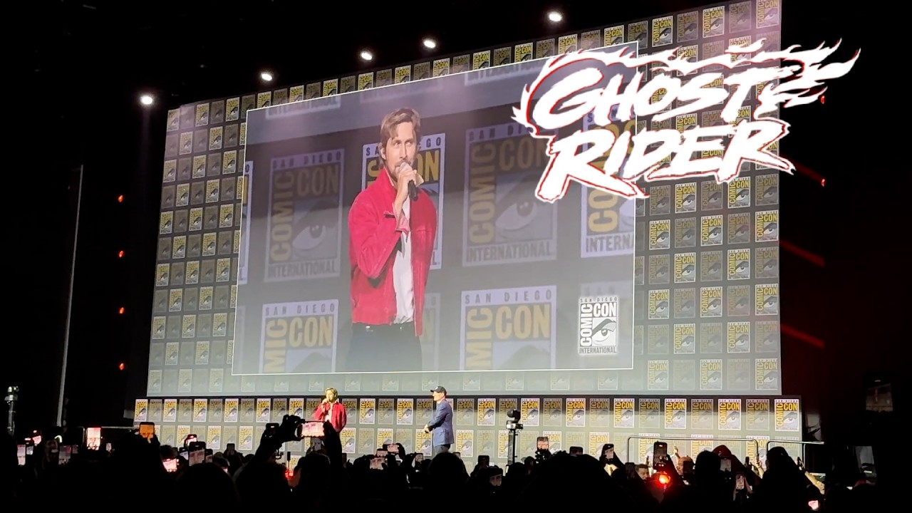 Анонс нового фильма о Призрачном гонщике на панели Marvel Studios в зале H | San Diego Comic-Con ...