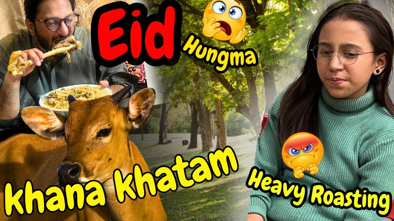 Bakra Eid 2025 Full Family Fun | Cow Chase, Meat Drama, Surprise Party & Mishi Roast 😂 | Eshi Mishi 