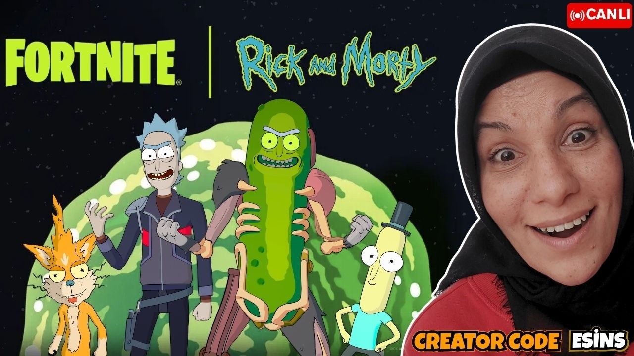 🥒RICKY and MONTRY Paketi Fortnite Mağazada | CUSTOM CANLI